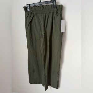 Athleta Olive Green Trekkie Pants